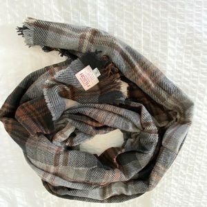 Filson Plaid Wool and Cashmere Scarf